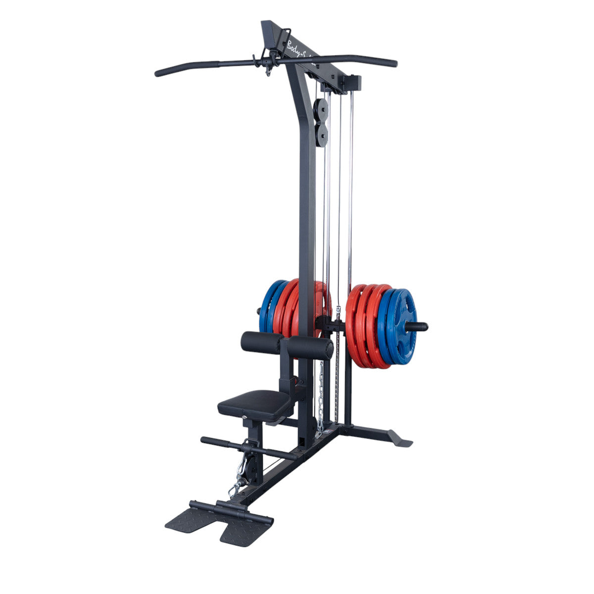 Body-Solid GLM85B Lat Machine on white background