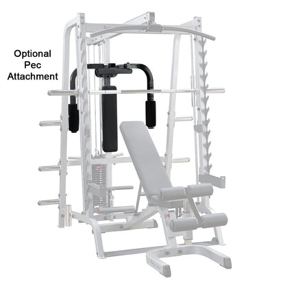 Body-Solid GS348B Series 7 Smith Machine optional pec attachment
