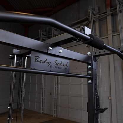 Body-Solid GPR400 Heavy Duty Power Rack lat option