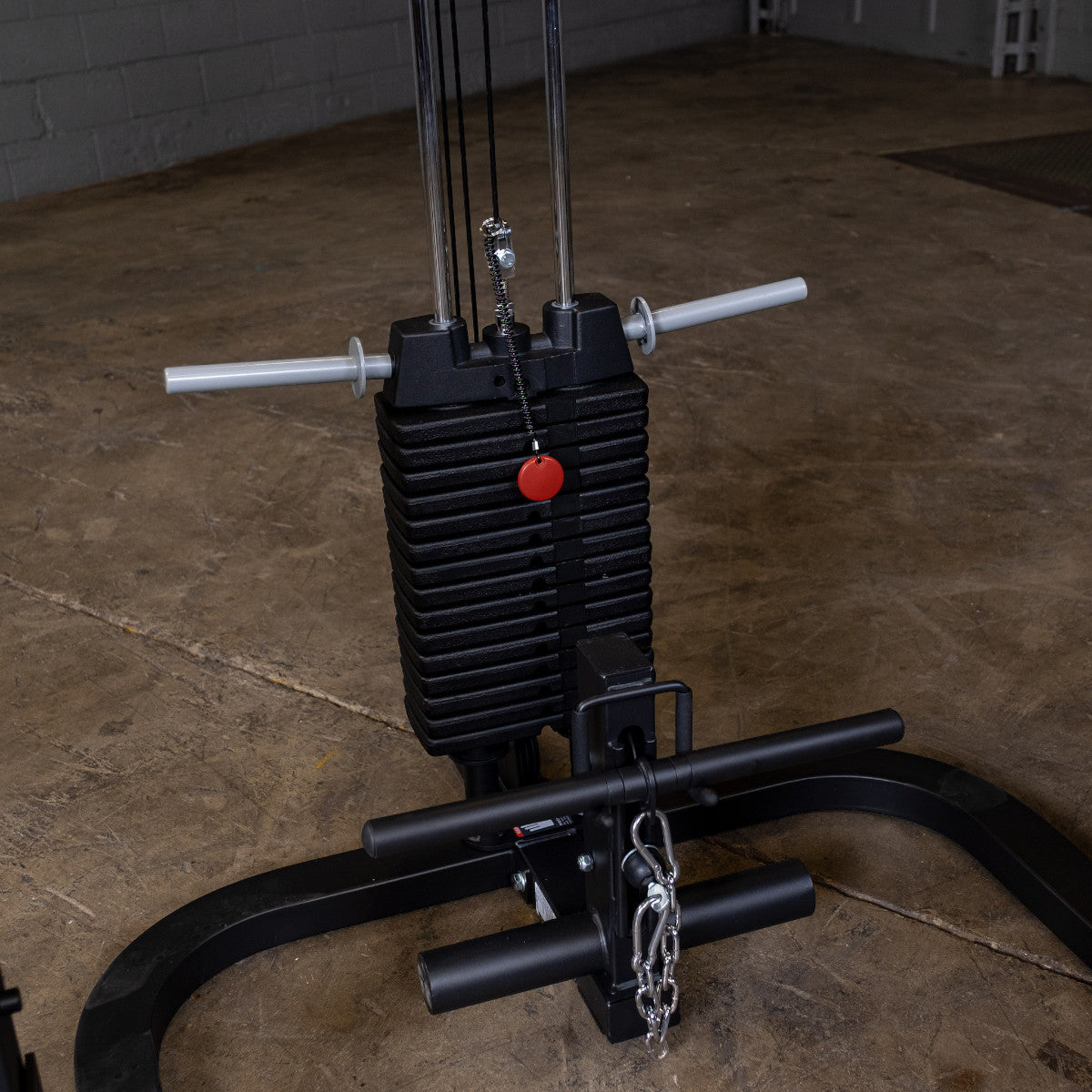 Body-Solid GPR400 Heavy Duty Power Rack weight stack