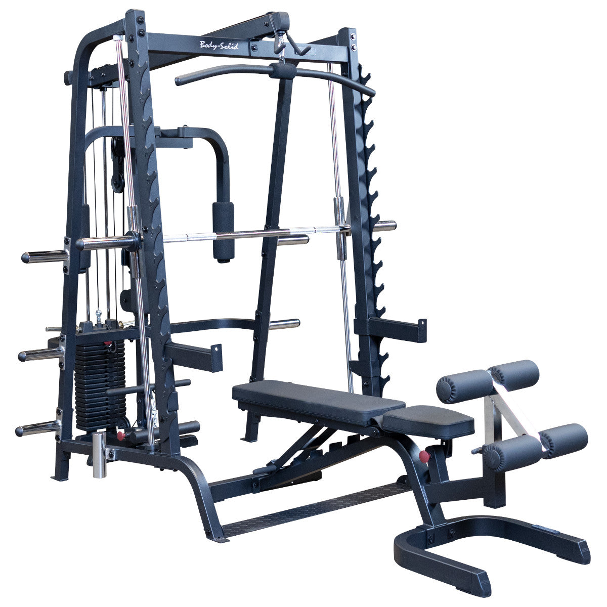 Body-Solid GS348BP4 Series 7 Smith Gym Package on white background