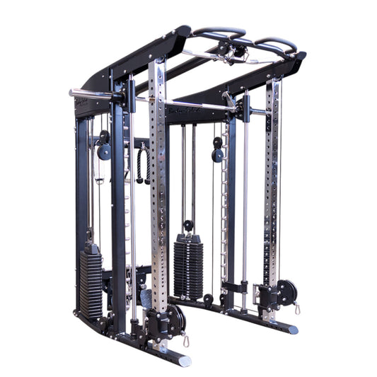 Body-Solid GFSR100 All-in-One Smith Machine / Functional Trainer on white background