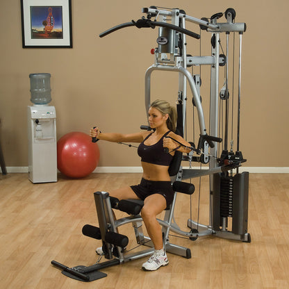 Body-Solid Powerline P2X Multi-Station Home Gym with Functional Training Arms exercise