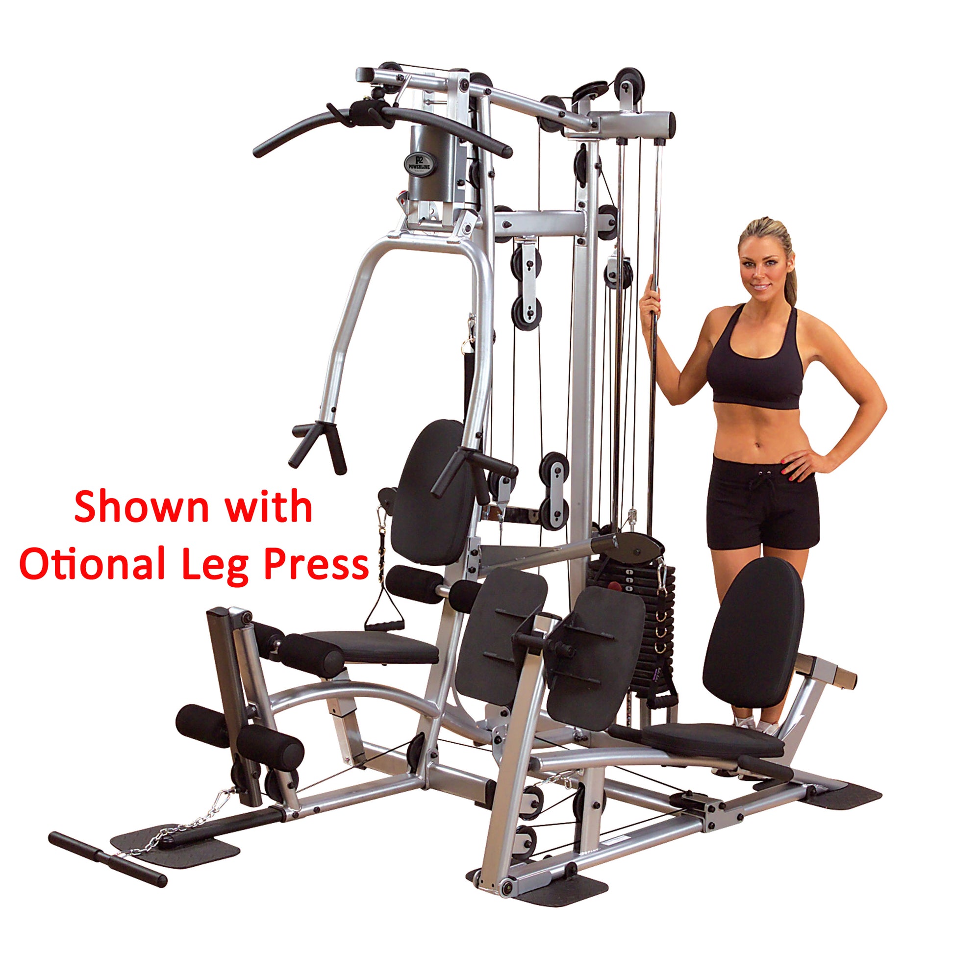 Body-Solid Powerline P2X Multi-Station Home Gym with optional leg press