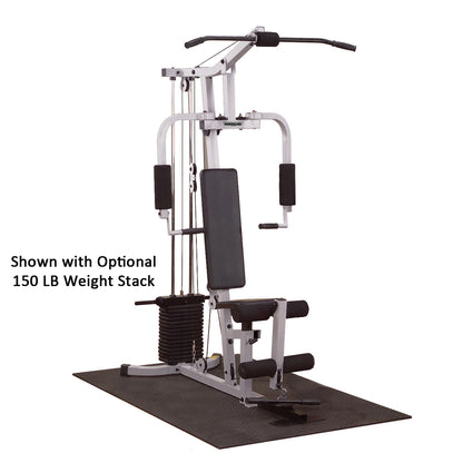 Body-Solid Powerline PHG1000X Plate Load Multi-Station Gym optional 150 lb weight stack