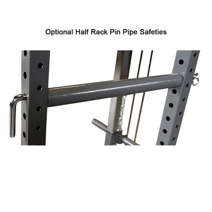 Optional PPRPS Half Rack Pin Pipe Safeties