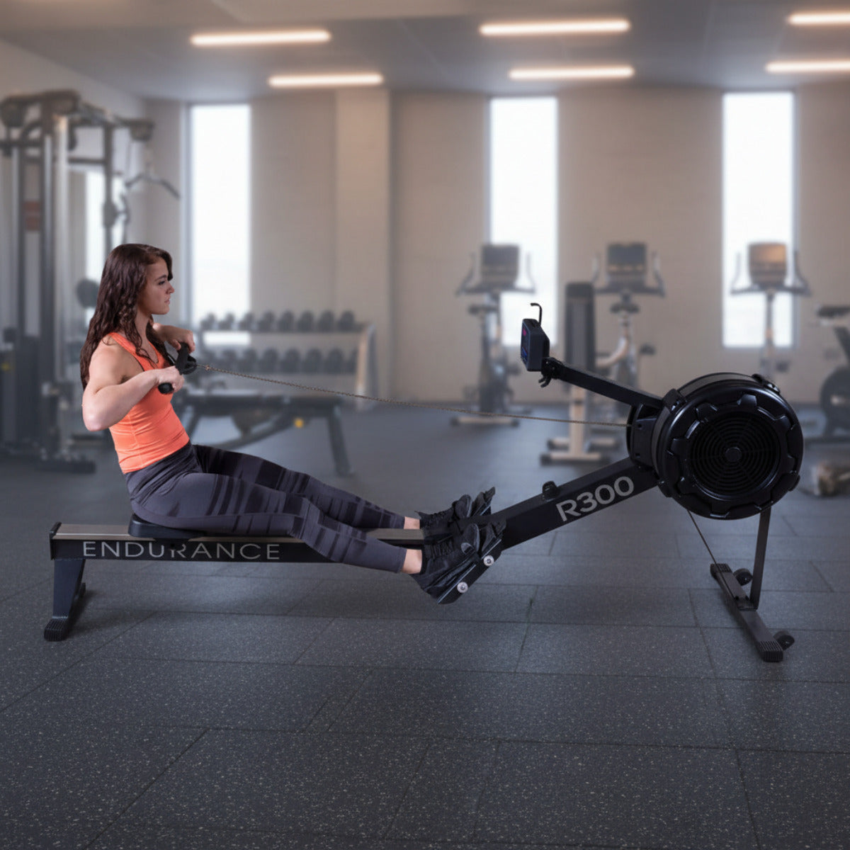 Body-Solid Endurance R300 Indoor Rower in gym