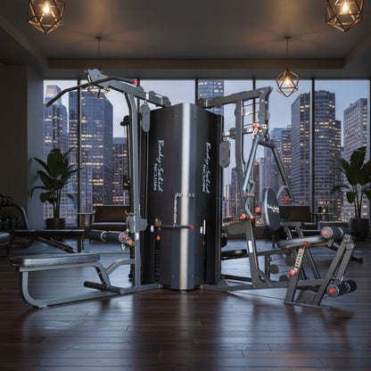 Body-Solid Pro ClubLine S1000 Four-Stack Gym in luxurious corporate gym