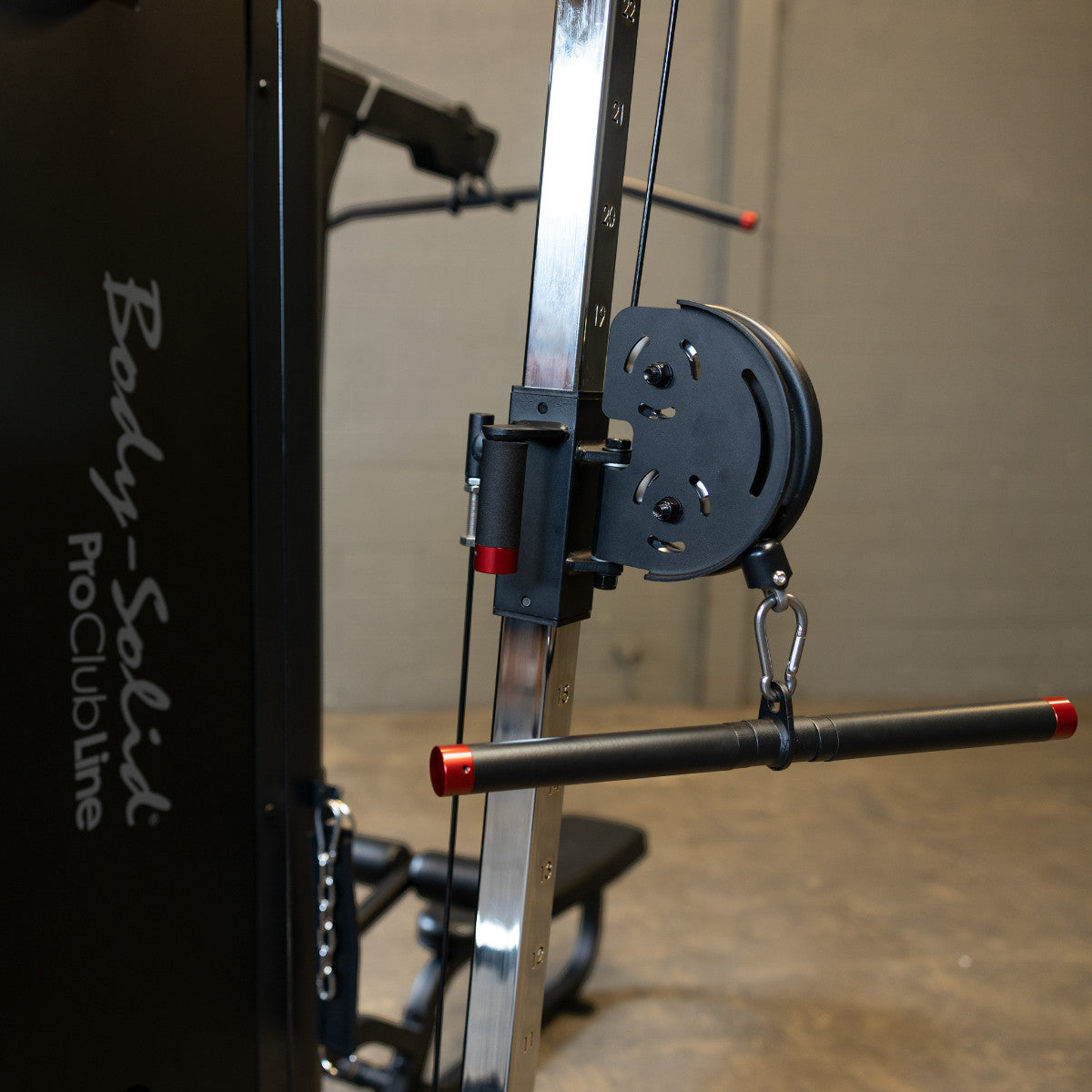 Body-Solid Pro ClubLine S1000 Four-Stack Gym cable column station