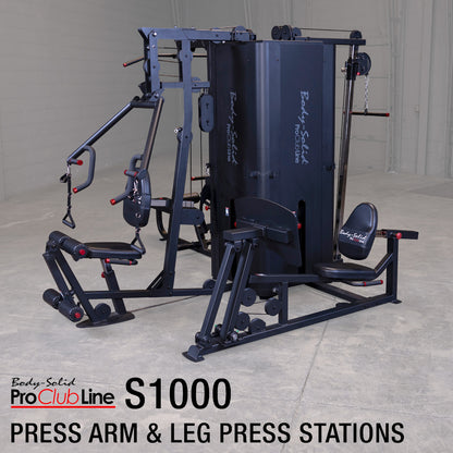 Body-Solid Pro ClubLine S1000 Four-Stack Gym stations