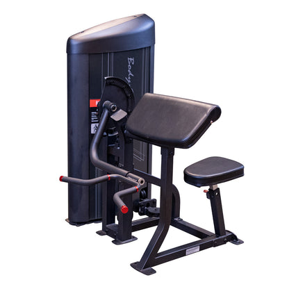 Body-Solid S2ACX Pro ClubLine Series 2 Arm Curl Machine on white background
