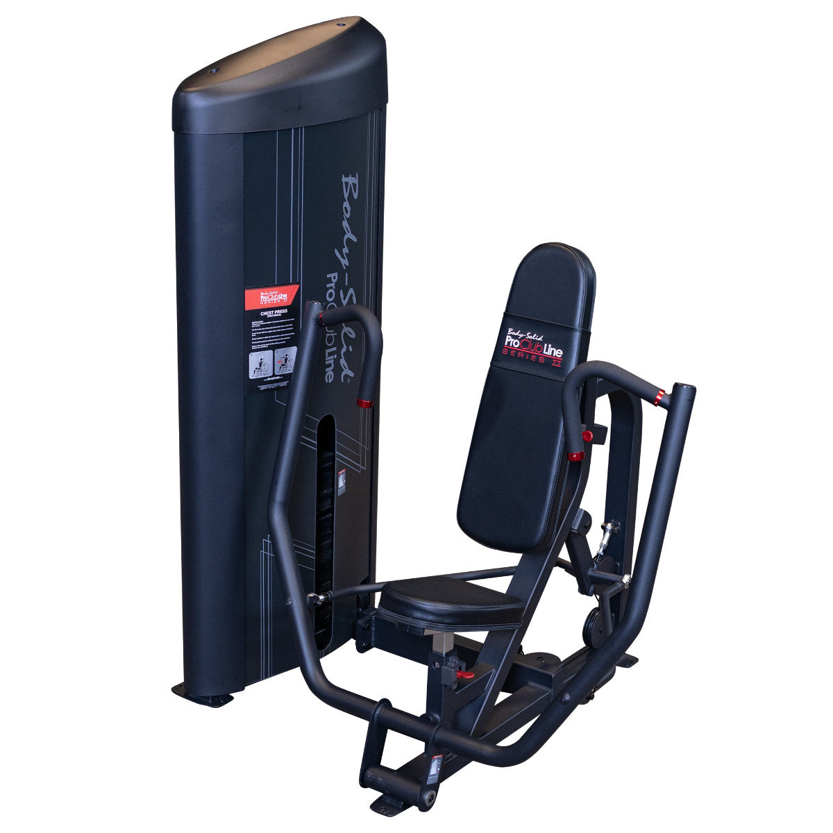 Body-Solid S2CPX Pro ClubLine Series 2 Chest Press Machine on white background