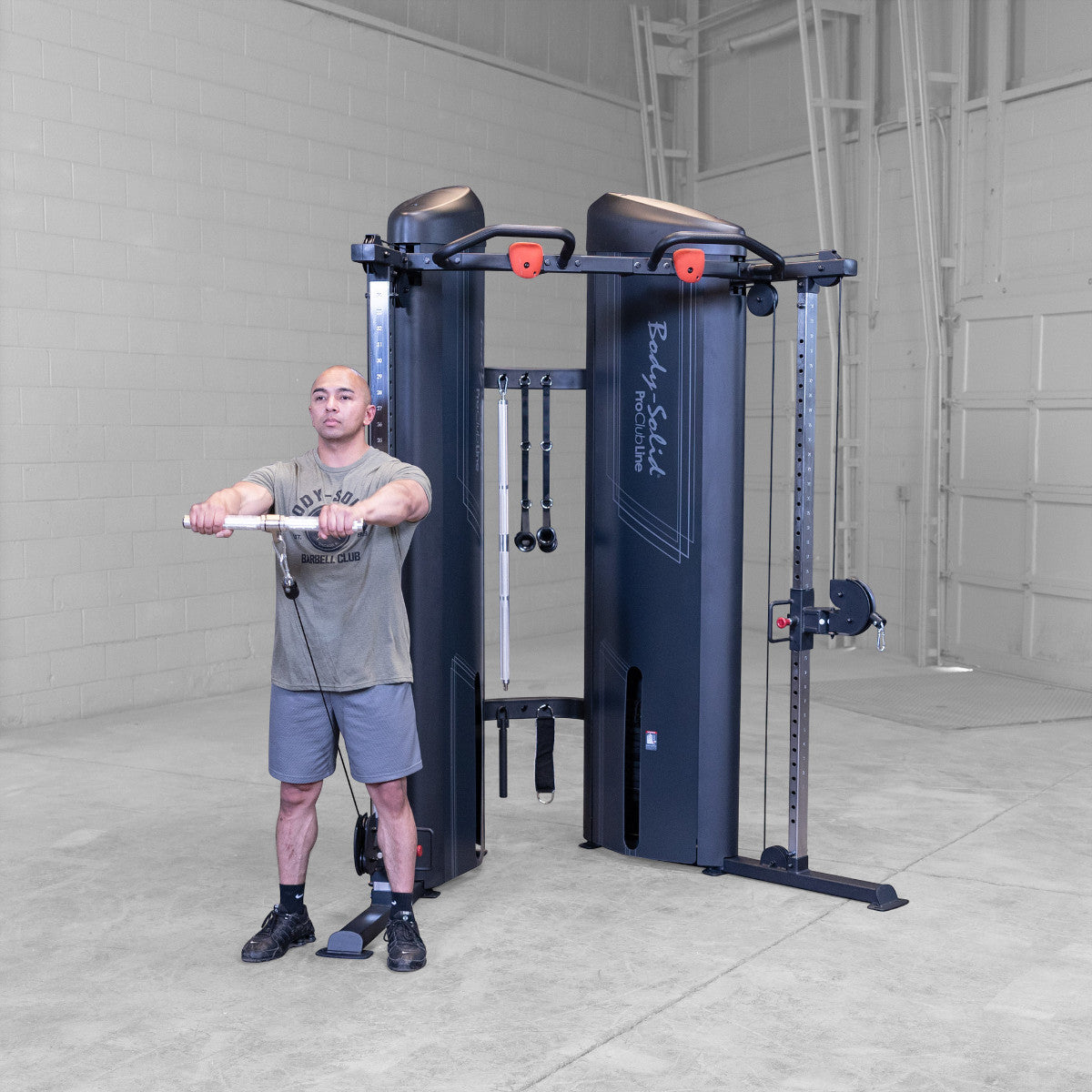 Body-Solid Pro ClubLine S2FTX Series II Functional Trainer exercise