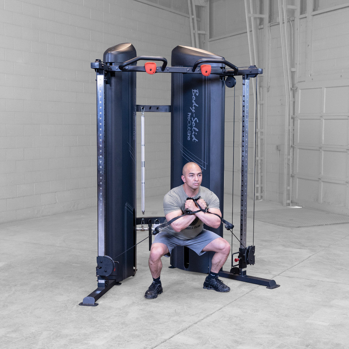 Body-Solid Pro ClubLine S2FTX Series II Functional Trainer exercise