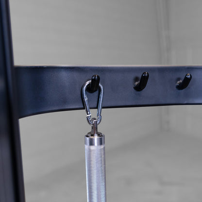 Body-Solid Pro ClubLine S2FTX Series II Functional Trainer accessory storage hooks