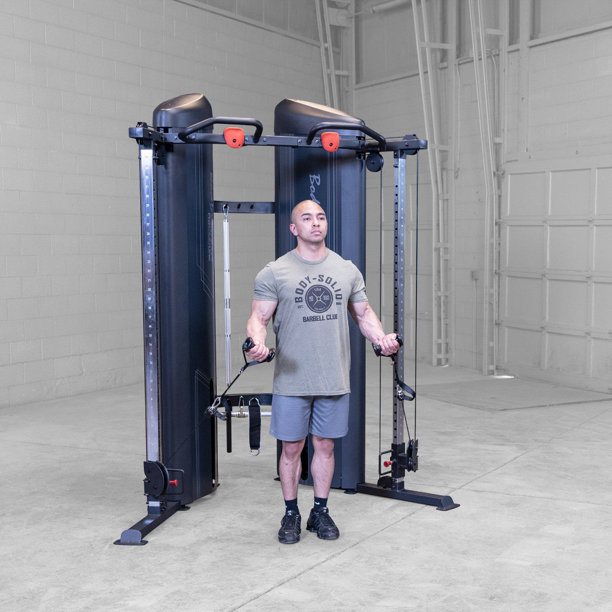 Body-Solid Pro ClubLine S2FTX Series II Functional Trainer exercise