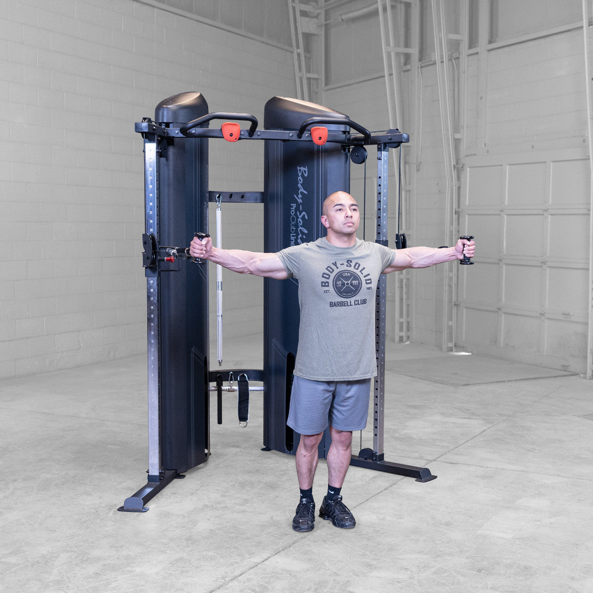 Body-Solid Pro ClubLine S2FTX Series II Functional Trainer exercise