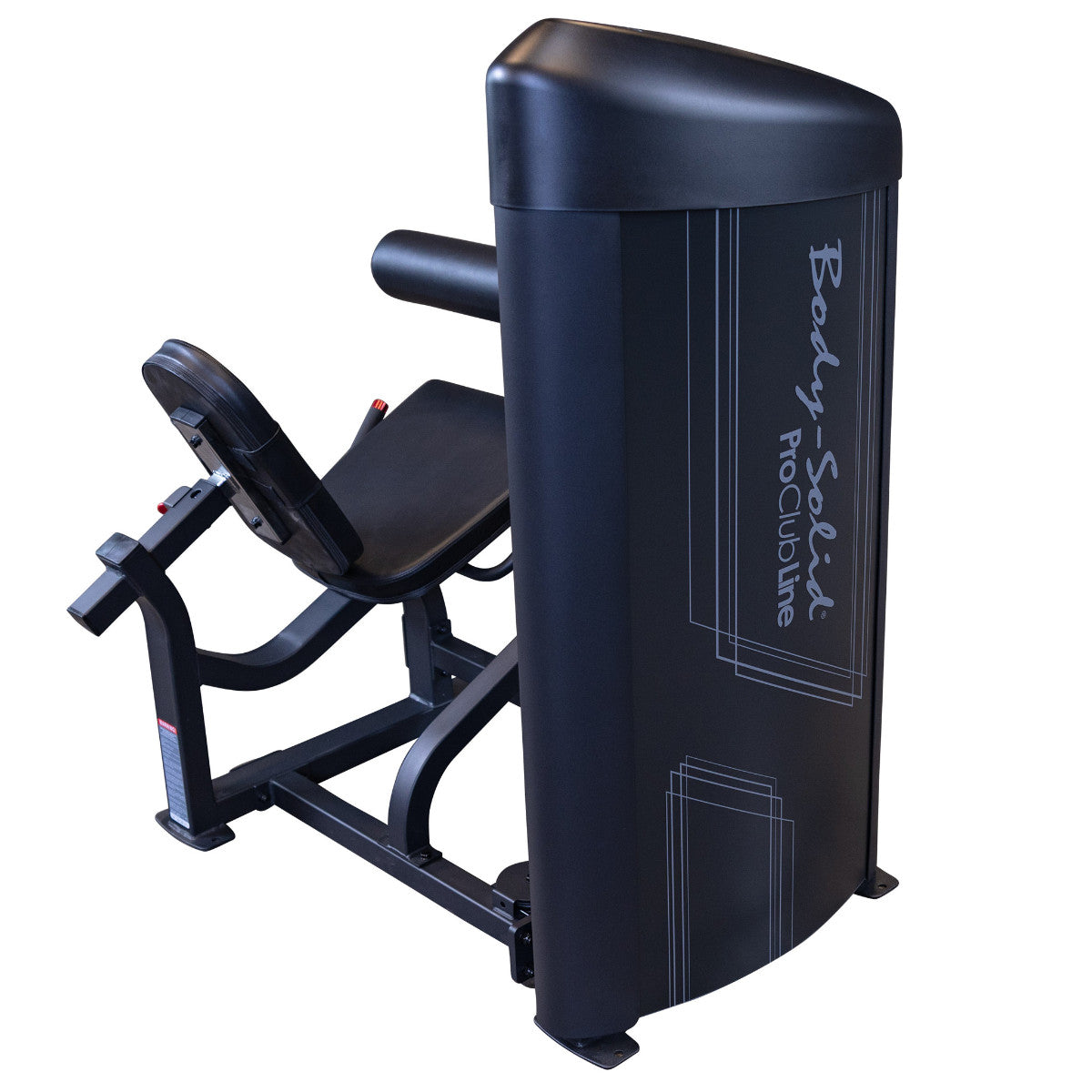 Body-Solid S2LECX Pro ClubLine Series 2 Dual Leg Curl & Extension Machine on white background