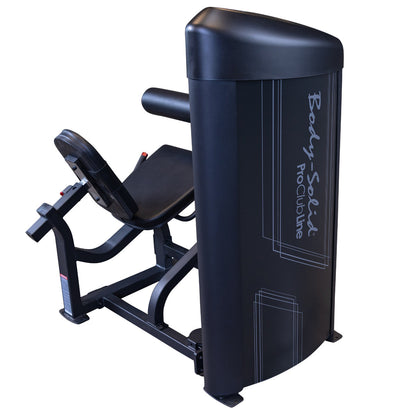 Body-Solid S2LECX Pro ClubLine Series 2 Dual Leg Curl & Extension Machine on white background