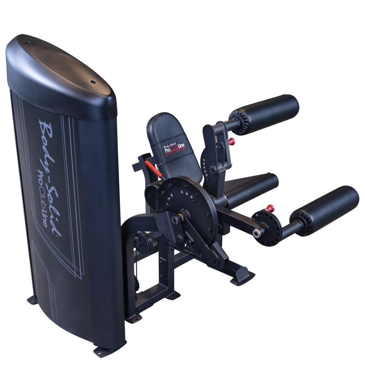 Body-Solid S2LECX Pro ClubLine Series 2 Dual Leg Curl & Extension Machine on white background