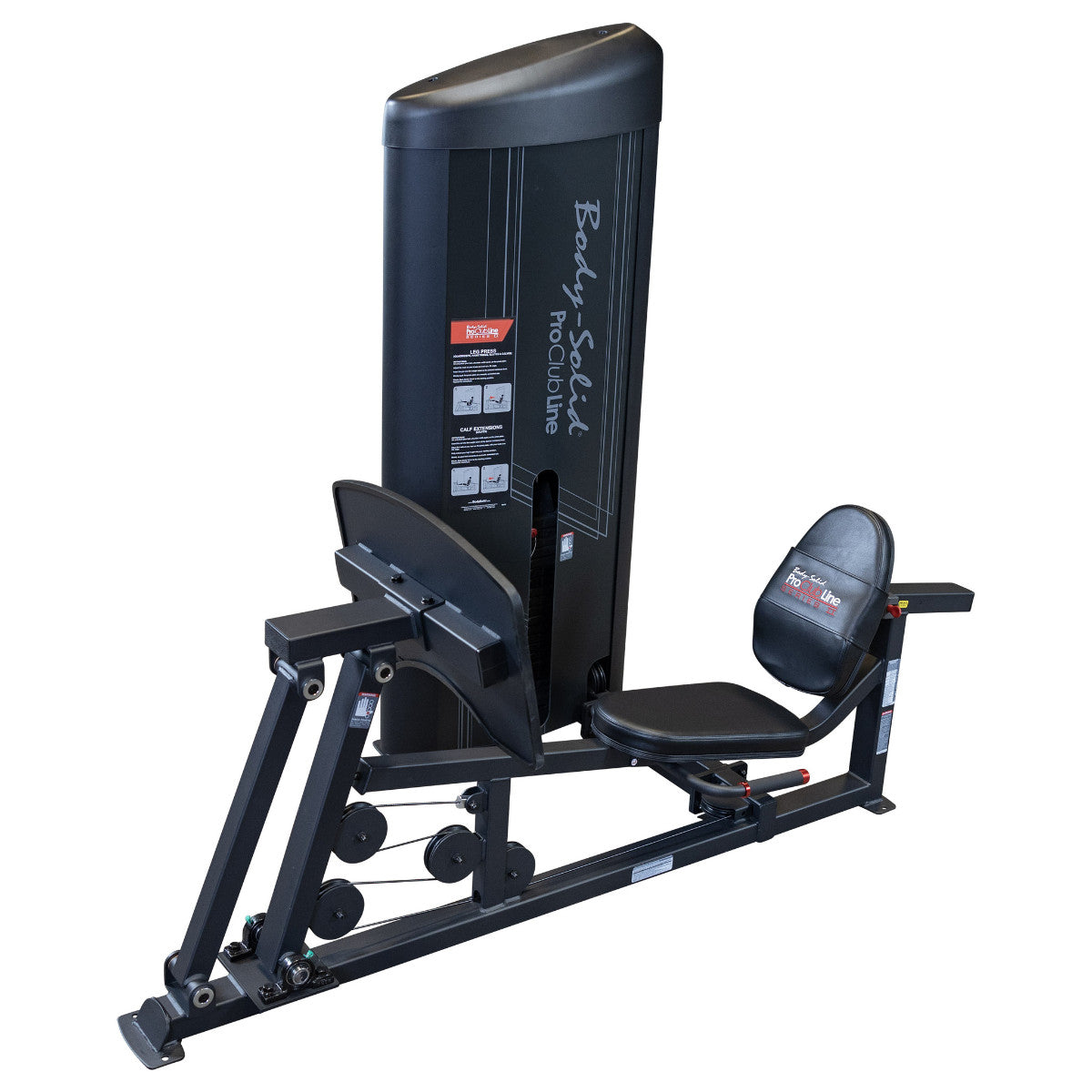 Body-Solid S2LPCX Pro ClubLine Series 2 Leg & Calf Press on white background