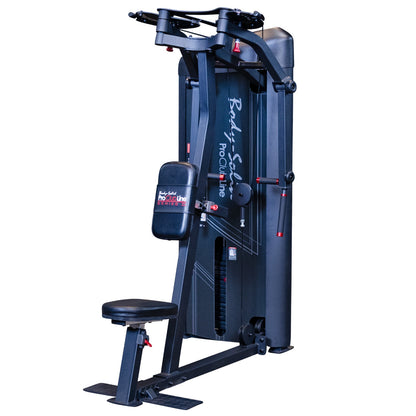 Body-Solid S2PECX Pro ClubLine Series 2 Dual Pec Fly & Rear Delt Machine on white background