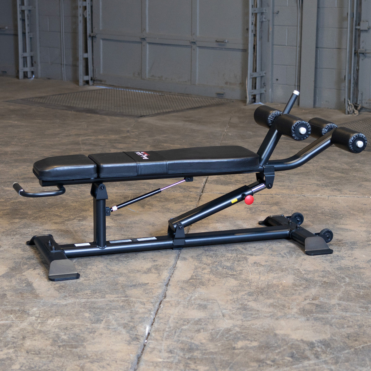 Body-Solid SAB500B Pro ClubLine Adjustable Decline Ab Bench