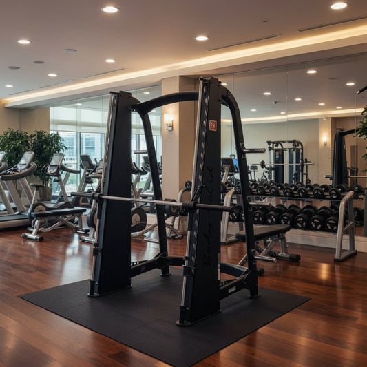 Body-Solid Pro ClubLine SCB1000B Counter Balanced Smith Machine in gmy