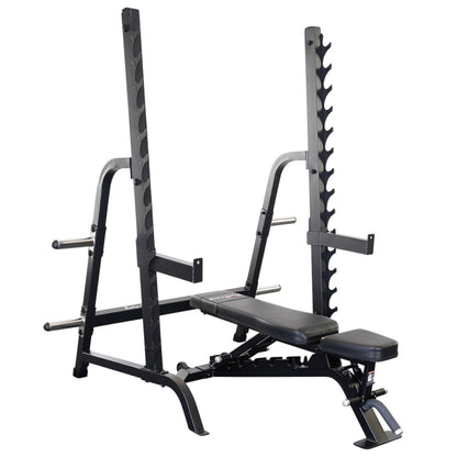 Body-Solid SDIB370 Multi Press Rack Combo on white background