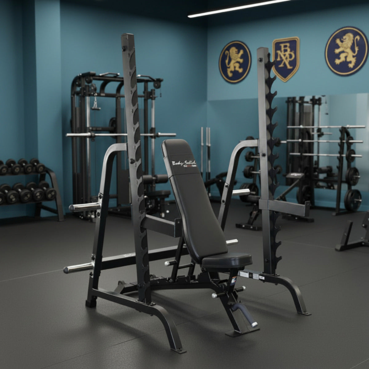 Body-Solid SDIB370 Multi Press Rack Combo in gym