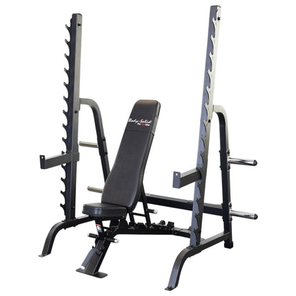 Body-Solid SDIB370 Multi Press Rack Combo on white background