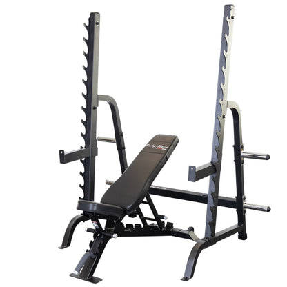 Body-Solid SDIB370 Multi Press Rack Combo on white background