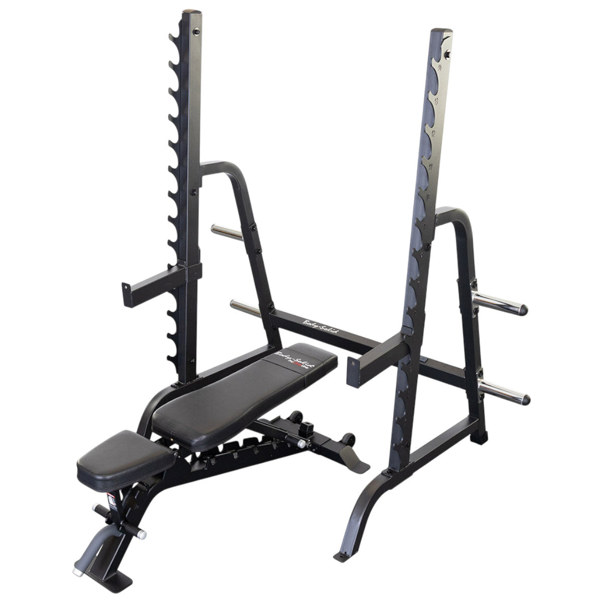 Body-Solid SDIB370 Multi Press Rack Combo on white background