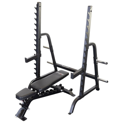 Body-Solid SDIB370 Multi Press Rack Combo on white background