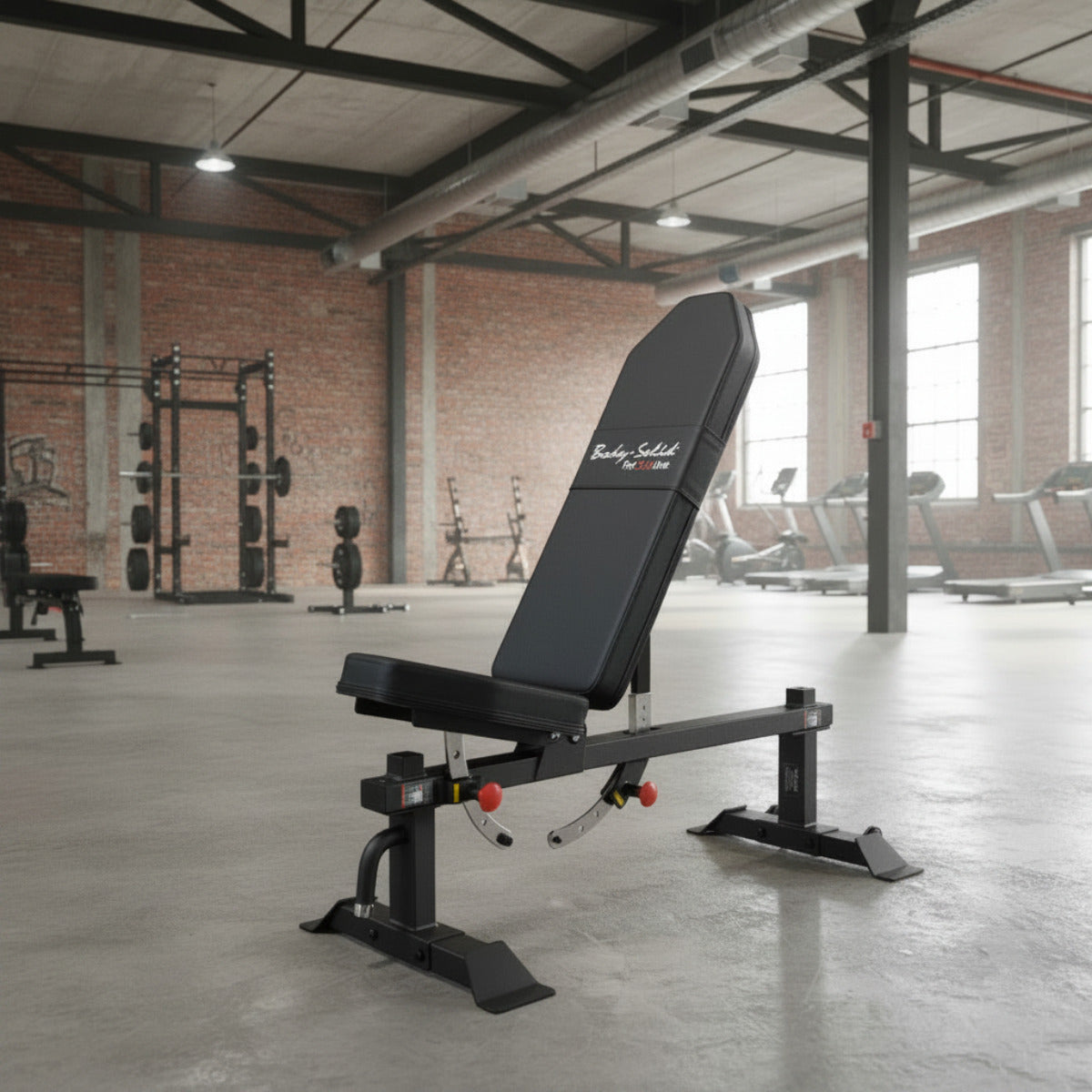 Body-Solid Pro ClubLine SFI20 Flat Incline Bench in gym