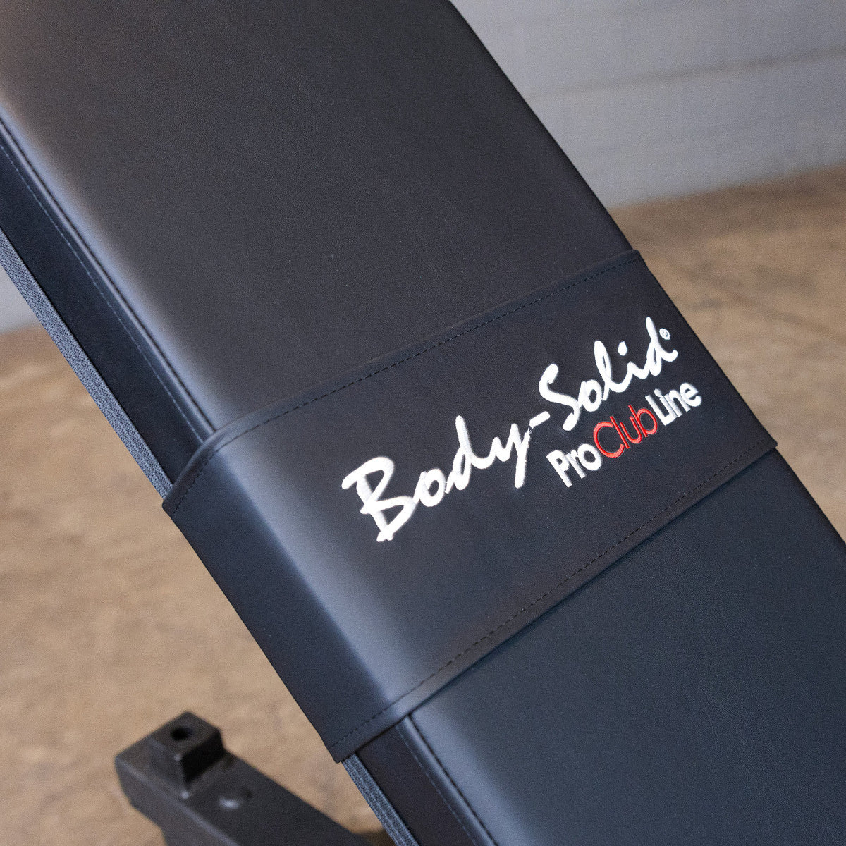 Body-Solid Pro ClubLine SFI20 Flat Incline Bench closeup on white background