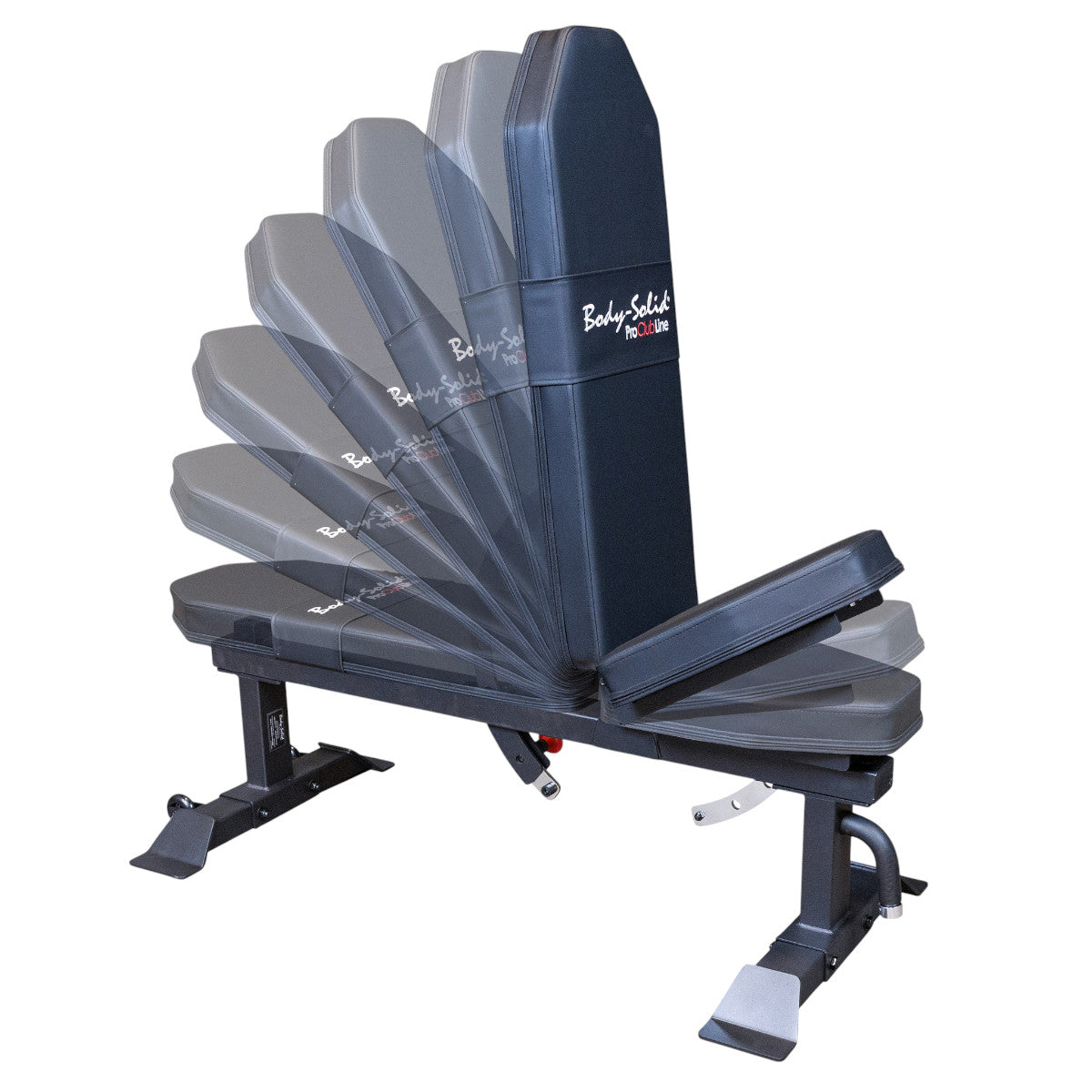 Body-Solid Pro ClubLine SFI20 Flat Incline Bench on white background