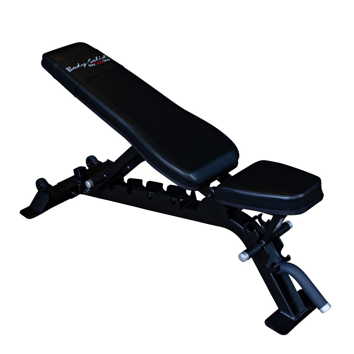 Body-Solid SFID325B Pro ClubLine Flat Incline Decline Bench on white background
