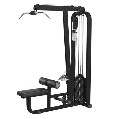 Body Solid SLM300B Pro ClubLine Lat Pulldown & Row Machine on white background