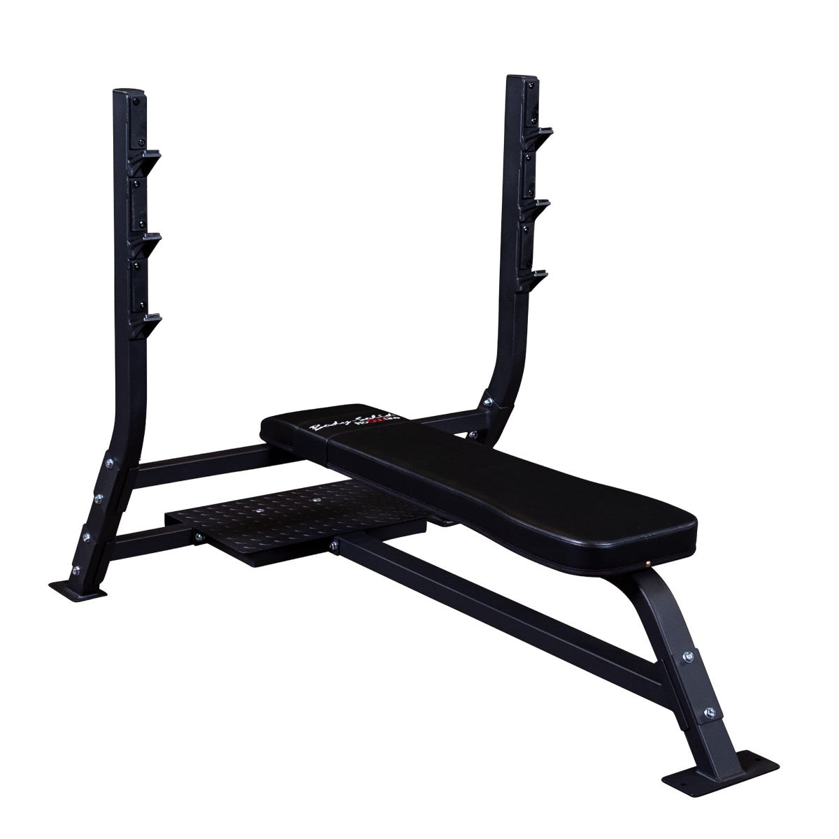Body-Solid SOFB250 Pro ClubLine Olympic Flat Press Bench on white background