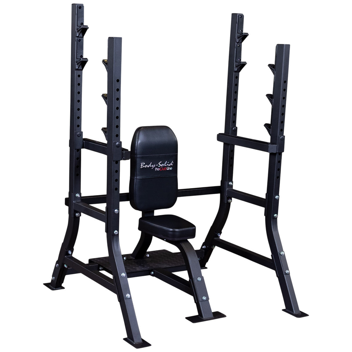 Body-Solid SOSB250 Pro ClubLine Olympic Shoulder Press Bench on white background