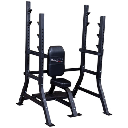 Body-Solid SOSB250 Pro ClubLine Olympic Shoulder Press Bench on white background