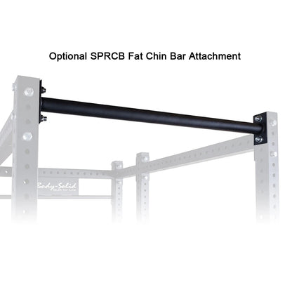 Body-Solid SPR1000 Commercial Power Rack Fat Chin Bar