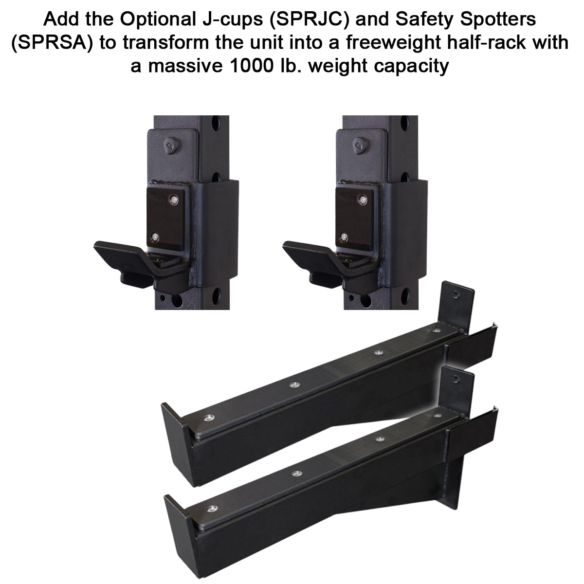 Body-Solid GFSR100 All-in-One Smith Machine / Functional Trainer optional J-Cups and Safety Spotters
