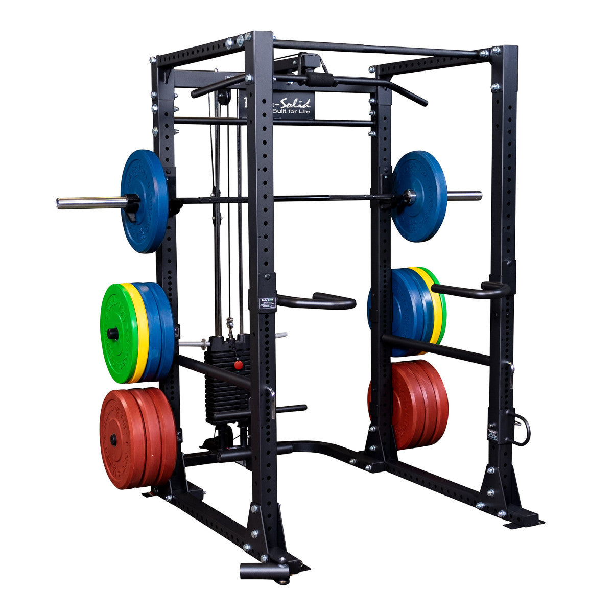 Body-Solid GPR400 Heavy Duty Power Rack on white background