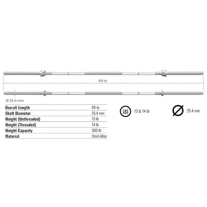 Troy Barbell GRB-60 and GRB-60T Specs.