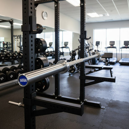 Intek Strength 3NBR Olympic Needle Bearing Bar 20kg in gym