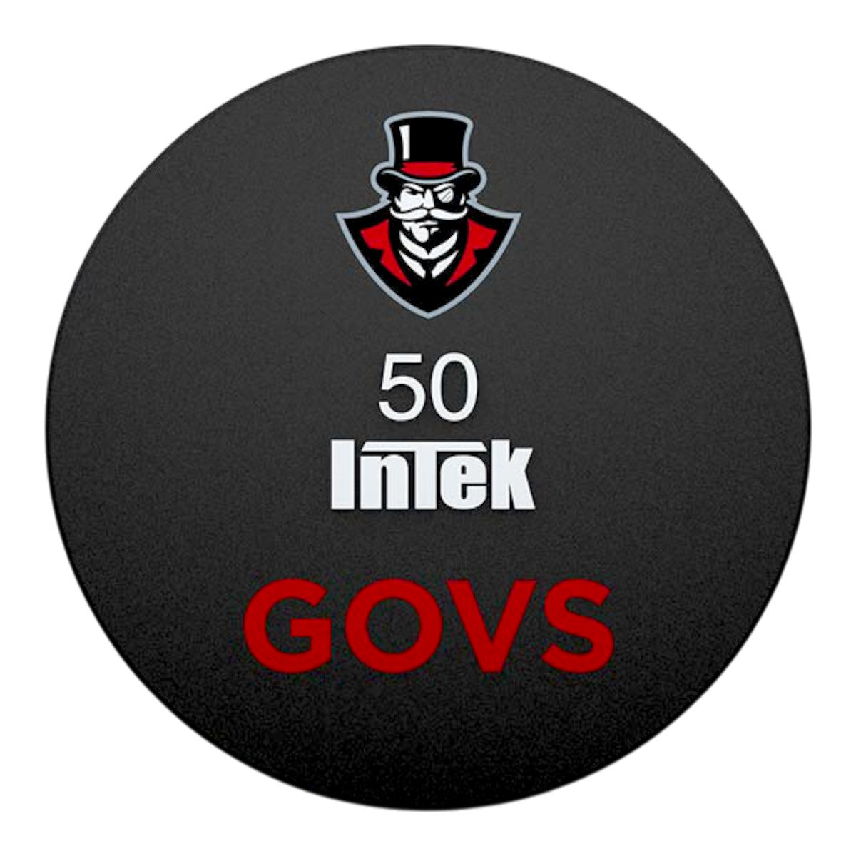Intek Strength Armor Series Solid Urethane Dumbbell with custom logo