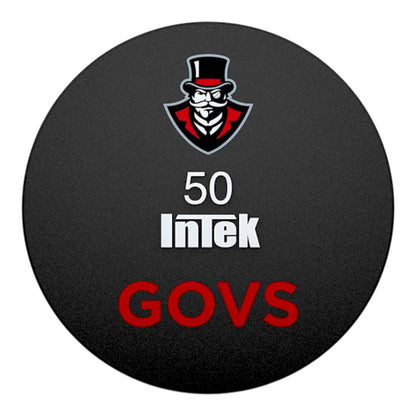 Intek Strength Armor Series Solid Urethane Dumbbell with custom logo