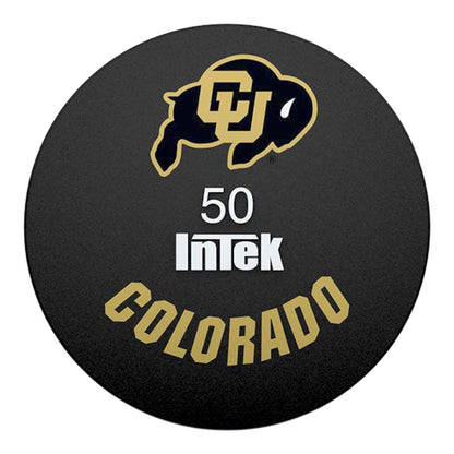 Intek Strength Armor Series Solid Urethane Dumbbell with UC Buffalos custom logo